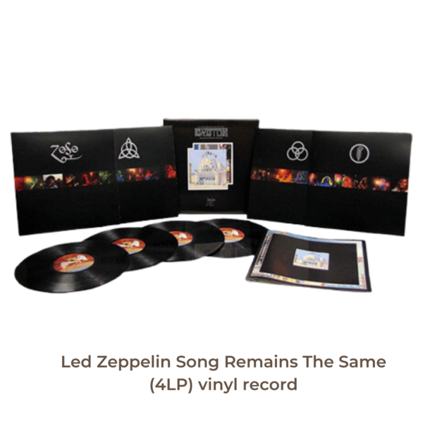 Led Zeppelin Song Remains The Same (4LP) vinyl record